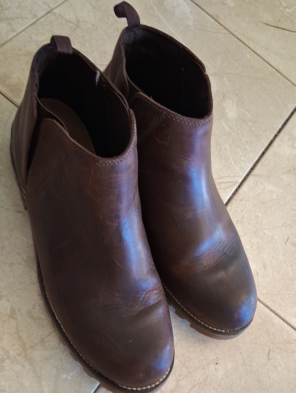 Kodiak Brown Leather Chukka Boots 41